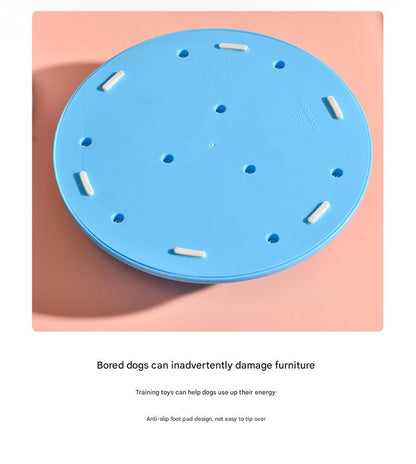 Interactive Dog Puzzle Feeder Toy - IQ Training & Slow Feeder with Anti-Skid Base(blue) - view 6