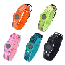 Size S Red Reflective Adjustable Anti-Lost Pet Collar (For Apple AirTag - Collar Only, Tracker Not Included) - view 2