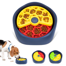 Red,Yellow and Blue Interactive Dog Puzzle Feeder Bowl - Slow Eating & Mental Stimulation Toy for Small Medium Breeds - view 2