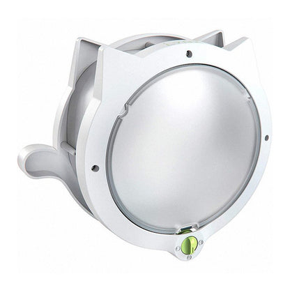 White 4-Way Locking Cat Flap Door - Pet Entry Portal for Interior Doors, Walls & Cabinets - view 2