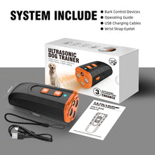 Portable 3-Core Ultrasonic Dog Repeller - High-Power Bark Control with Flash - view 2