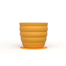 Yellow Large Anti-Choke Slow Feeder Dog Bowl - Non-Slip, Spill-Resistant Pet Feeding Dish