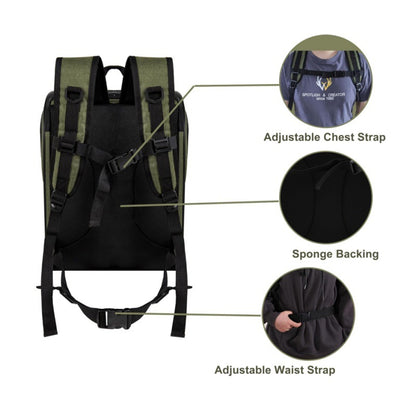 Blue Breathable Comfort Pet Travel Backpack - view 2