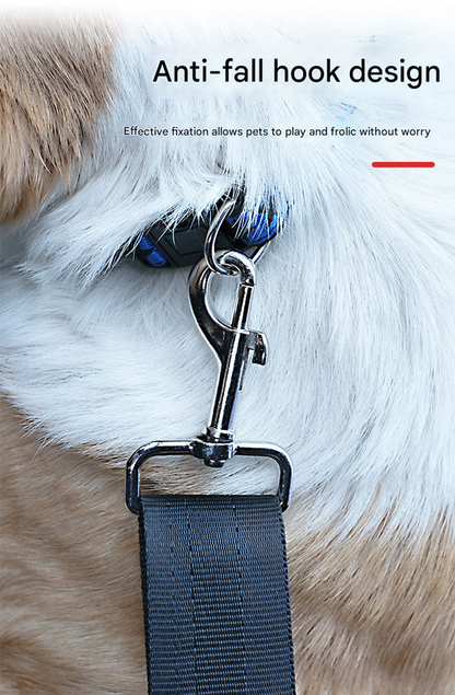 Grey Plush Dog Car Booster Seat - 2-in-1 Travel Bed for Small Dogs with Washable Cover - view 4