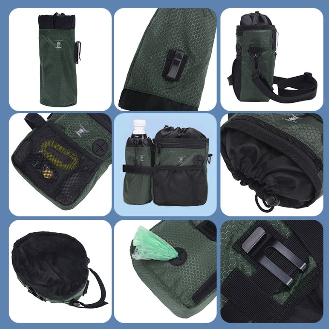 Multi-Functional Dog Training Pouch - Hands-Free Treat & Kibble Bag with Poop Bag Dispenser - view 3