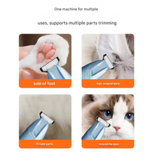 Purple Precision Pet Paw Trimmer - Waterproof & Rechargeable Grooming Clipper for Dog & Cat Paws, Eyes, and Ears - view 2