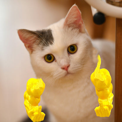 2pc Hilarious Muscle Arm Pet Costume Prop - Funny Novelty Arms for Cats & Small Dogs(pink) - view 5