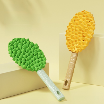 Green Pet Durian Massage Comb 2-Pack - Cat Deshedding Brush with Dual-Sided TPR Design for Soft Skin and Fur Cleaning - view 3