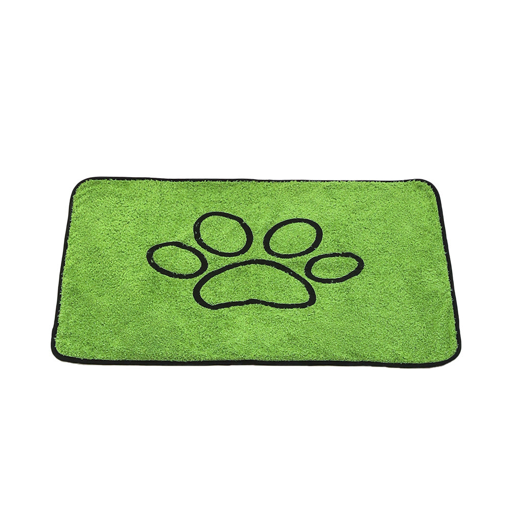 2 Pcs Artificial Grass Pet Mat – Soft, Fast-Drying & Non-Slip Sleeping Pad for Cats and Dogs(45x60cm) - view 2