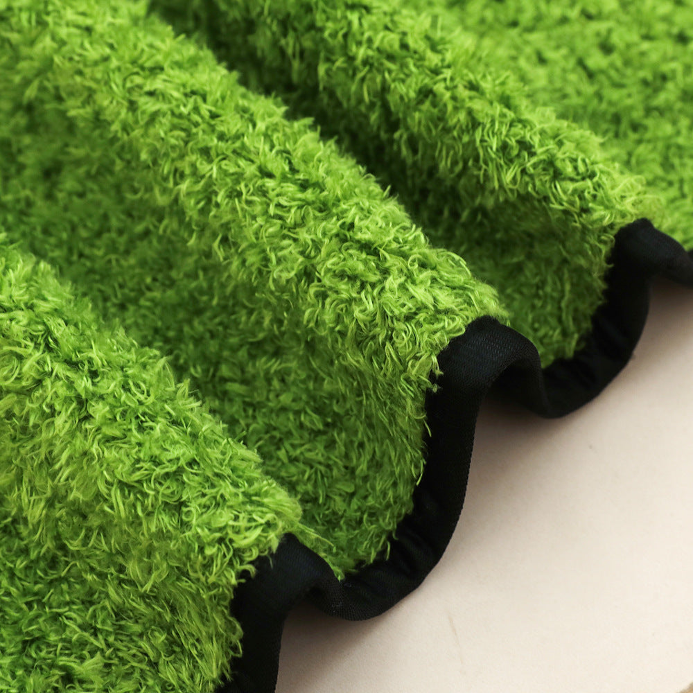 2 Pcs Artificial Grass Pet Mat – Soft, Fast-Drying & Non-Slip Sleeping Pad for Cats and Dogs(60x90cm) - view 3