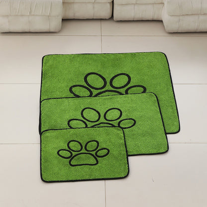 2 Pcs Artificial Grass Pet Mat – Soft, Fast-Drying & Non-Slip Sleeping Pad for Cats and Dogs(90x104cm) - view 5