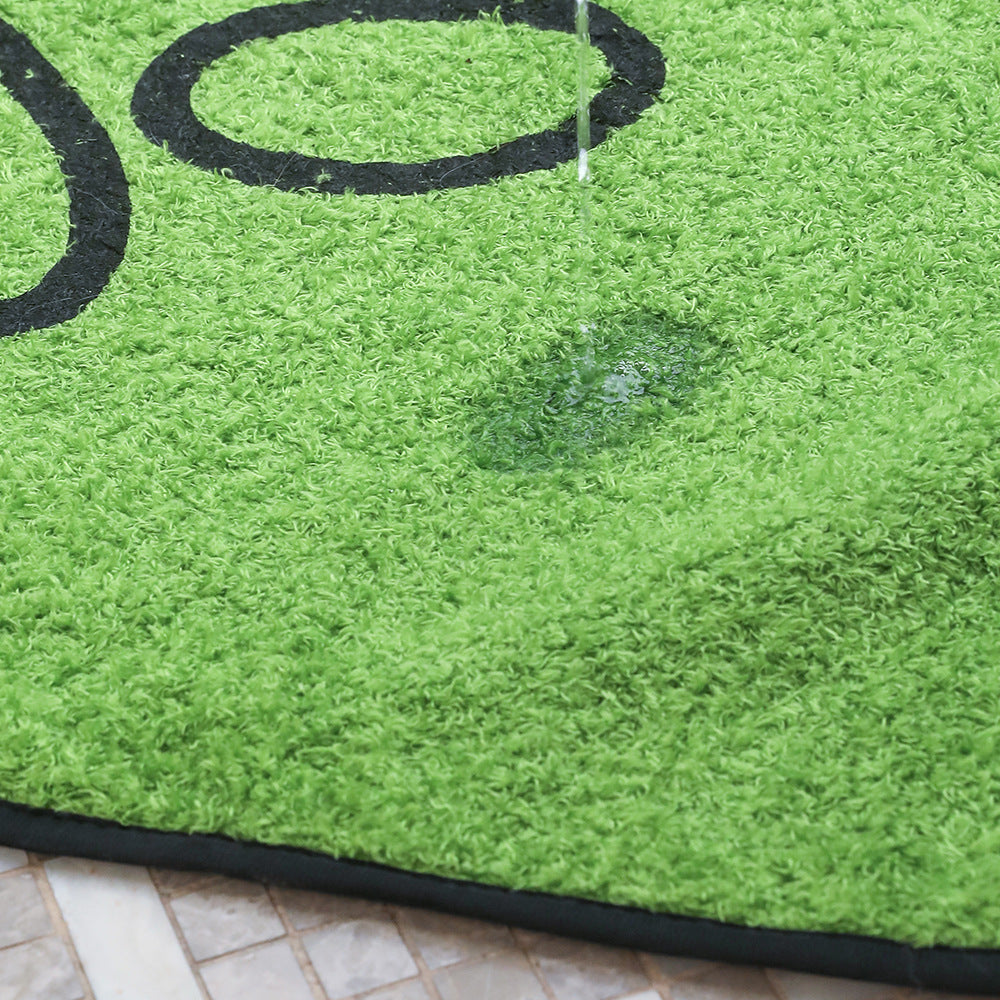 2 Pcs Artificial Grass Pet Mat – Soft, Fast-Drying & Non-Slip Sleeping Pad for Cats and Dogs(90x104cm) - view 6
