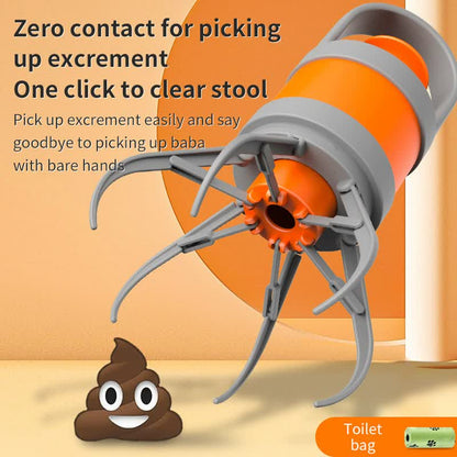 Portable Pet Waste Scooper - Compact & Hygienic Poop Picker for Dogs & Cats On-the-Go - view 2