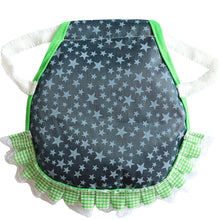 Blue-yellow Stars 4 Pack Hen Saddle Aprons for Backyard Chickens - Feather Protector for Poultry - Back Protection from Roosters - 22x23cm