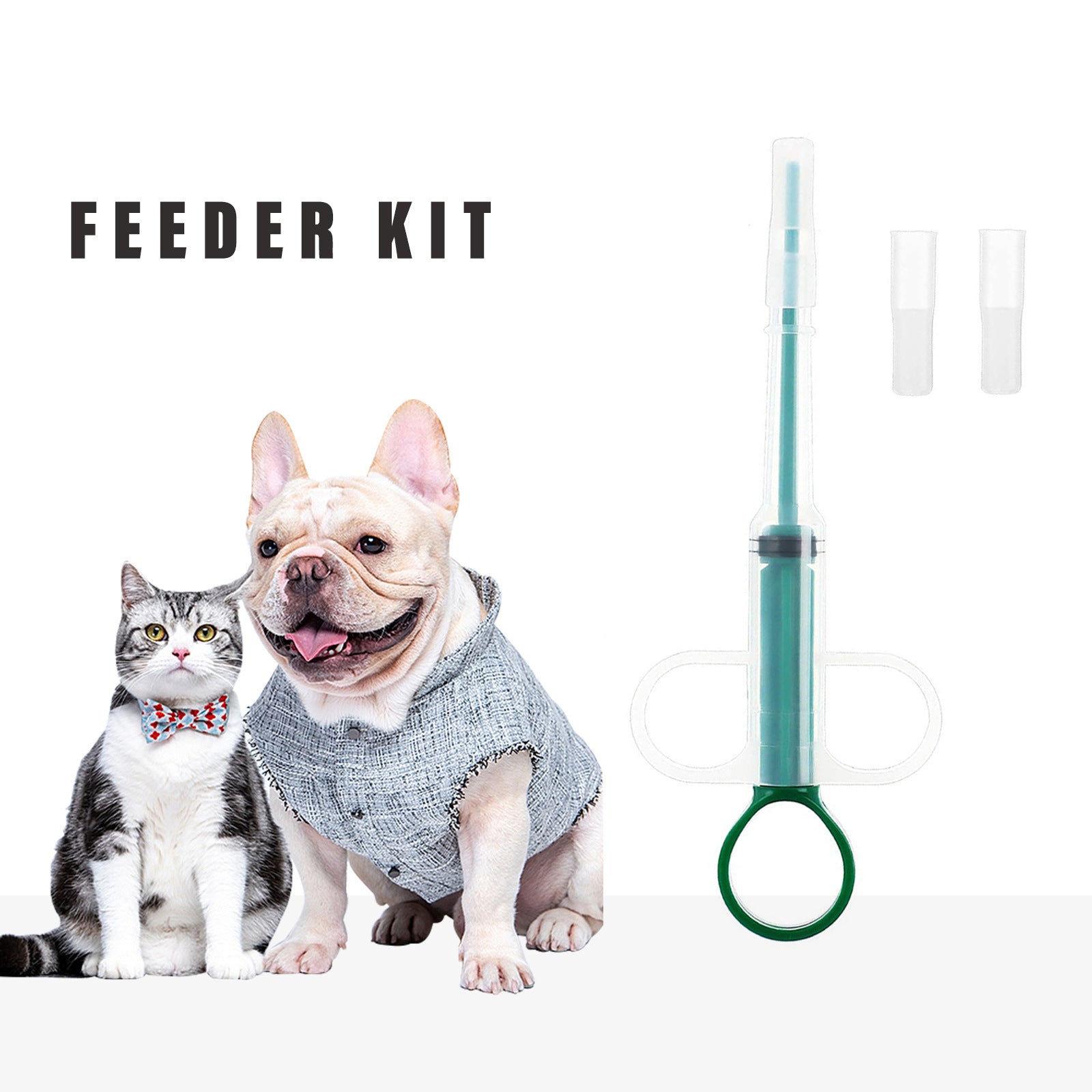 5-Pack 160mm Blue Pet Pill Shooter – Soft Silicone Tip Feeder for Cats Dogs - view 3