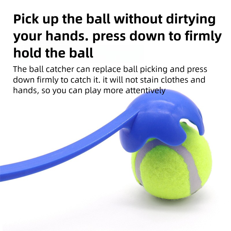3-Pack Green PP Dog Tennis Ball Launcher Stick(48 × 8 CM) - Manual Fetch Thrower for Long Distance Outdoor Training & Hands-Free Pickup - view 2