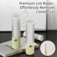 Green Portable Mini Lint Roller Set for Pet Hair Cleaning - 6 Refills (180 Sheets Total), Sticky Dust Remover Brush for Clothes & Travel - view 2