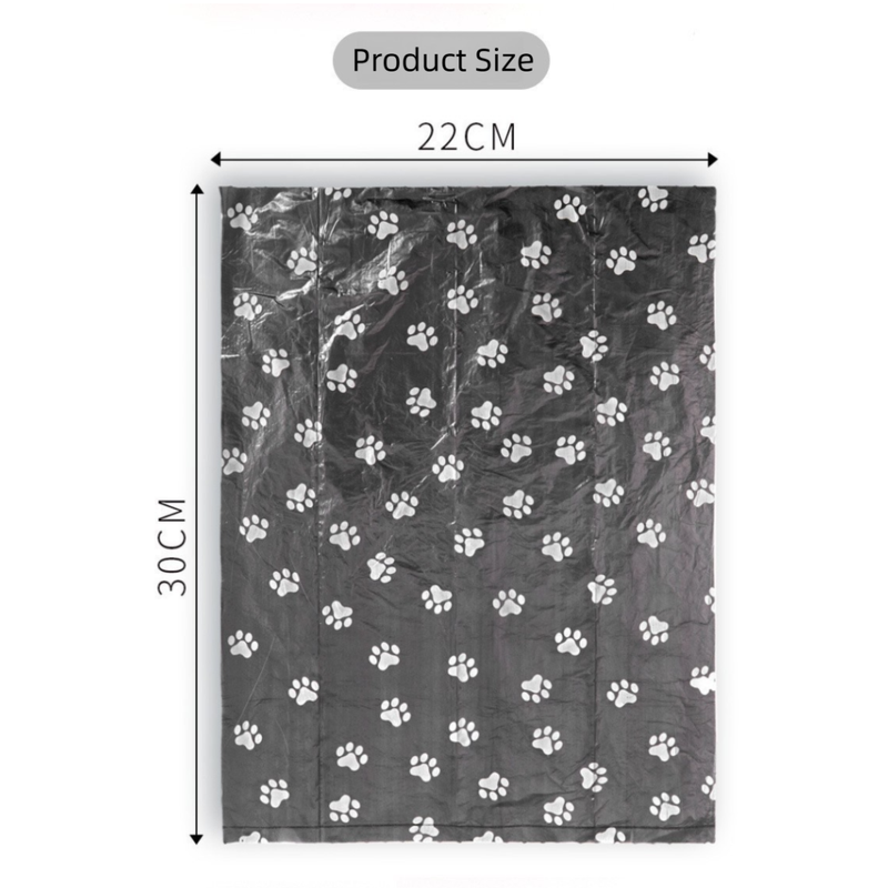 150-Count Biodegradable Dog Poop Bags with Bone Dispenser - Extra Thick Leak-Proof Pet Supplies - view 5