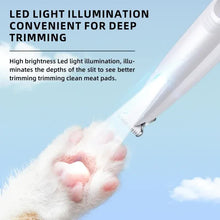 F6 Portable Pet Hair Detailed Trimmer(2 x 140mm Blades) - Cat & Dog Waterproof Grooming Clipper with LED Light & Display, Low-Noise Ceramic Blade - view 2