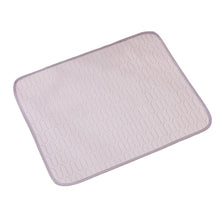 Grey Pet Summer Ice Silk Cooling Mat - Breathable Latex Sleep Pad for Dogs & Cats (40x30cm)