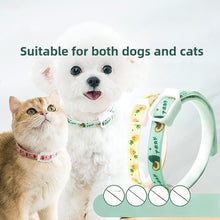 2-Pcs Green Pet Insect Repellent Collar with Plant-Based Essential Oils – Adjustable, Water-Washable & Safe for Dogs and Cats(36cm) - view 2