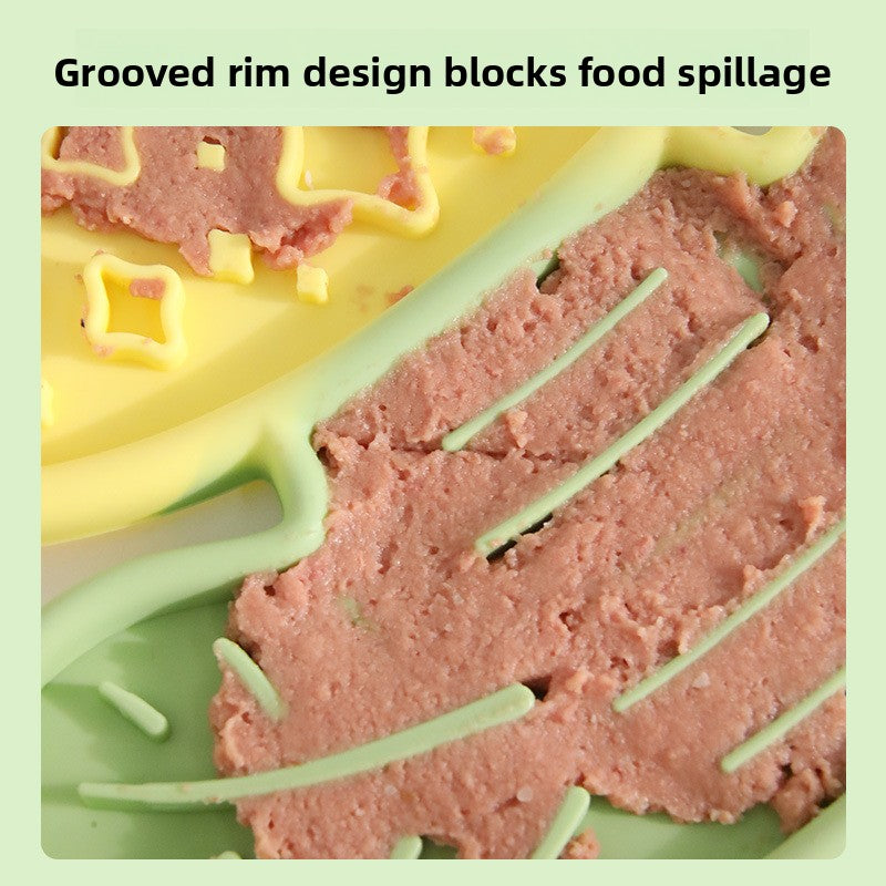 2-pcs Rouge powder Tulip Shaped Silicone Pet Licking Mat Slow Feeder Dog Cat Lick Pad with Suction Cups Anxiety Relief and Boredom Buster - view 4