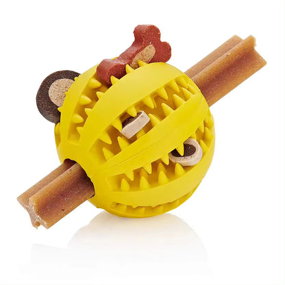 Blue TPR Dog Chew Ball Set – 3-Piece Size Combination (Small, Medium, Large) with Food Hiding Design for Teeth Cleaning and Mental Stimulation in Australia - view 4