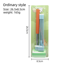 Portable Telescopic Dog Poop Scooper Large Size No Touch Waste Collector with Extendable Handle for Medium to Large Dogs over 15kg