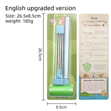 Upgraded Aluminium Telescopic Dog Poop Scooper Large Size Heavy Duty Waste Collector for Medium to Large Dogs Over 15kg