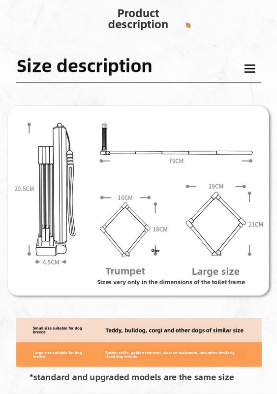Upgraded Aluminium Telescopic Dog Poop Scooper Large Size Heavy Duty Waste Collector for Medium to Large Dogs Over 15kg - view 6