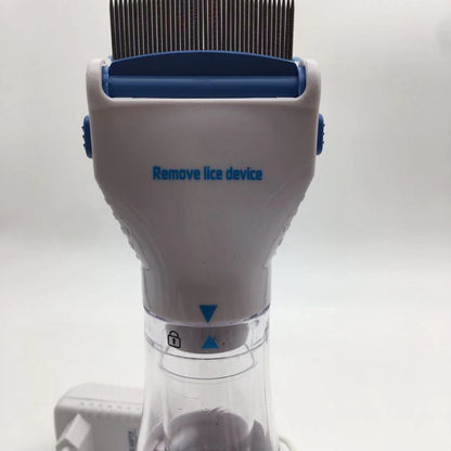 Portable Electric Pet Lice/Flea Comb with 3 Filters - Physical Head Lice Remover and Grooming Vacuum for Cats & Dogs - view 2