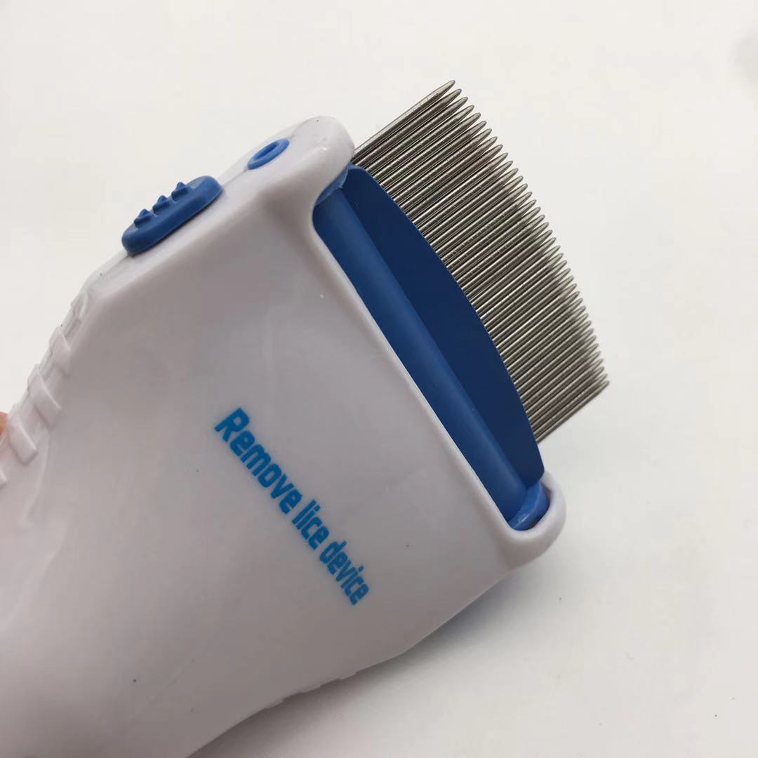 Portable Electric Pet Lice/Flea Comb with 3 Filters - Physical Head Lice Remover and Grooming Vacuum for Cats & Dogs - view 3