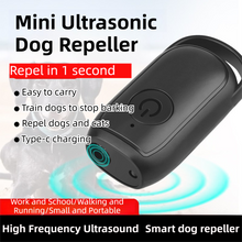Portable Mini Single-Head Ultrasonic Dog Repeller & Trainer with LED Flashlight - Multi-Function Pet Safety Device for Outdoors - view 2