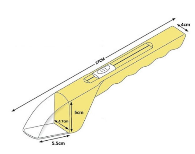 Yellow Handheld Insect Catcher and Bug Grabber Tool - Quick and Clean Removal of Spiders, Roaches, Bees & Flying Insects - view 3