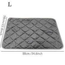 Self-Warming Pet Mat with Heat Reflective Technology for Dogs and Cats Waterproof No Electricity Needed Comfortable Winter Pad for Local Pet Owners(58x88cm)