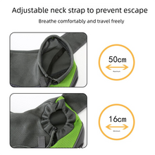 Yellow Portable Pet Sling Backpack for Small Dogs and Cats – Size S with Breathable Mesh Design - view 2