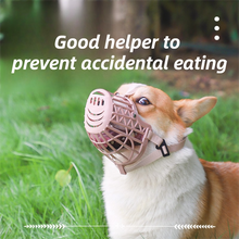 Anti-Biting & Anti-Foraging Dog Muzzle - Breathable & Soft TPE Safety Mask with Secure Straps (#6 Fits 25kg) - view 2