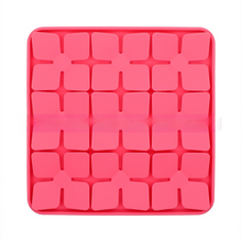 Pink Food-Grade Silicone Pet Lick Mat for Perfect Distraction - 3D Textured Slow Feeder & Dental-Cleanner with Powerful Suction