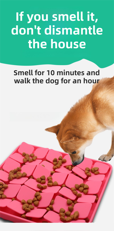 Pink Food-Grade Silicone Pet Lick Mat for Perfect Distraction - 3D Textured Slow Feeder & Dental-Cleanner with Powerful Suction - view 3