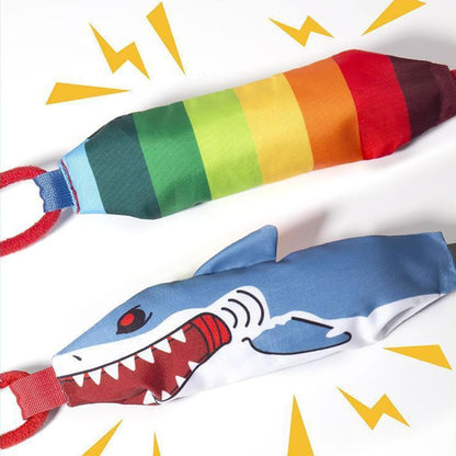 Corn-shaped Tug-of-War Dog Toy with Suction Cup & Chew Rope Knot - Interactive Squeaky Molar Toy for Puppies & Small Dogs - view 3