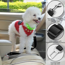 Purple 5PCS Universal Adjustable Pet Car Safety Seat Belt | Heavy Duty Retractable Harness Restraint | Anti-Jump Window Safety Clip - view 2
