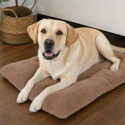 Self-Warming Pet Blanket for Dogs and Cats - Polyester M Size 45 x 70 x 5 cm - Thick Winter Comfort Mat, Portable Bed Liner for Home Travel and Crates - view 5