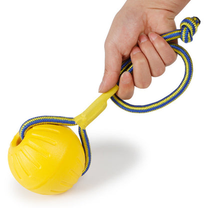 EVA Dog Toy Set – 4-Piece Interactive Play Kit for Small Dogs with Floating Disc, Pull Ring, Chew Ball & Tug Rope - view 4