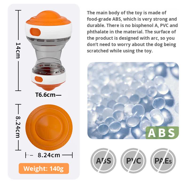 3-Pack Interactive Feeder Toy for Dogs and Cats with Slow Feeding Design, Durable ABS Material – Ideal for Mental Stimulation and Healthy Eating Habits - view 4