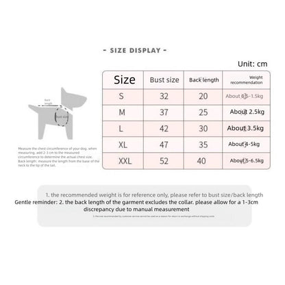 Green Winter Dog Vest for Small and Medium Breeds – Thickened Warm Quilted Coat with Soft Fleece Lining, Adjustable Fit for Dogs and Cats(Size: S) - view 6