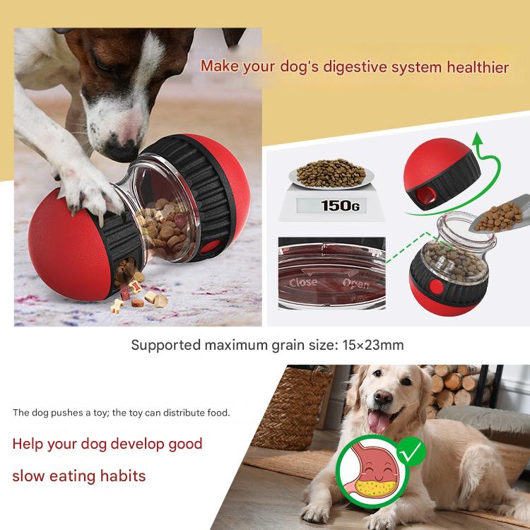2-Pack Green Small Slow Feeder Dog Toy – Rolling Treat Dispenser Balls for Puzzle Feeding, Mental Stimulation, and Digestive Health(Size: L) - view 3