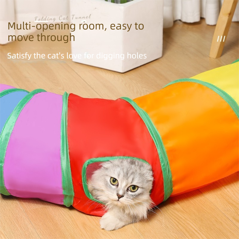 Cat Track Ball Toy – Wave-Shaped Wall Mount Puzzle for Indoor Cats, with Rolling Balls and Suction Cups(Square) - view 5