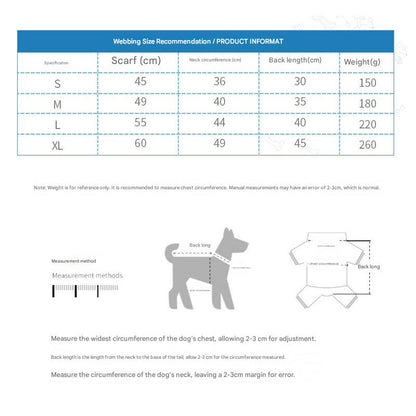 Green Thickened Winter Dog Coat with Reflective Strips – Waterproof, Windproof Pet Jacket for Small to Medium Dogs, Adjustable Fit with Detachable Leash Hook and Decorative Velcro Patch(Size: M) - view 9