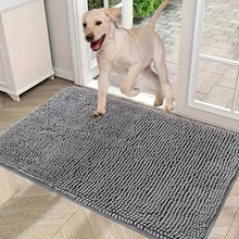 Dark grey 50×80 cm Extra-Thick Chenille Floor Mat for Bathrooms and Pet Use – High-Density Absorbent, Non-Slip, Machine-Washable Rug for Dogs and Humans - view 2