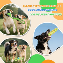 7-Piece Green Durable Cotton Rope Dog Toy Set - Washable Knotted Ball & Tug Toys for Aggressive Chewers, Interactive Teeth Cleaning Pet Toy for Small to Medium Dogs & Cats - view 2